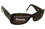 Sunglass Fix Replacement Lenses for Versace MOD 4146 - 56mm Wide 