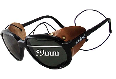 Bolle L.L. Bean Glacier Replacement Lenses 59mm wide 