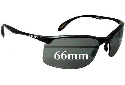 Mako Diver 9525 Replacement Lenses 66mm wide 