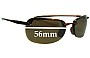 Sunglass Fix Replacement Lenses for Maui Jim MJ408 Sandy Beach - 56mm Wide 