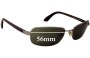 Sunglass Fix Replacement Lenses for Nautica Malibu - 56mm Wide 