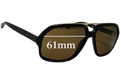 Oliver Peoples OV5177-S Replacement Lenses 61mm wide 