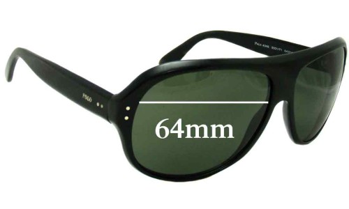 Sunglass Fix Ersatzgläser für Polo Polo PH 4046 - 64mm Wide 