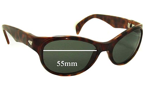 Sunglass Fix Replacement Lenses for Ray-Ban B&L 00AW - 55mm Wide 