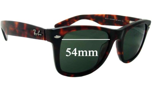 Ray Ban RB2113 Wayfarer Outsiders Replacement Lenses 54mm wide 