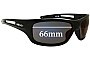 Sunglass Fix Replacement Lenses for Revo RE4054 Guide - 66mm Wide 
