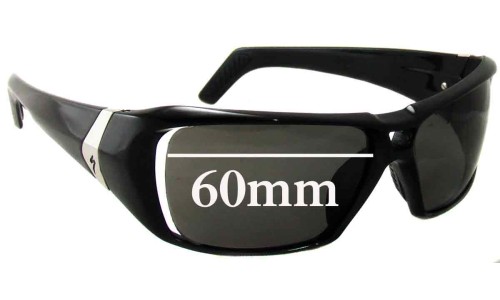 Sunglass Fix Replacement Lenses for Specialized El Toro - 60mm Wide 