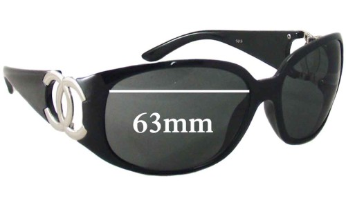 Sunglass Fix Replacement Lenses for Chanel 6619 - 63mm Wide 