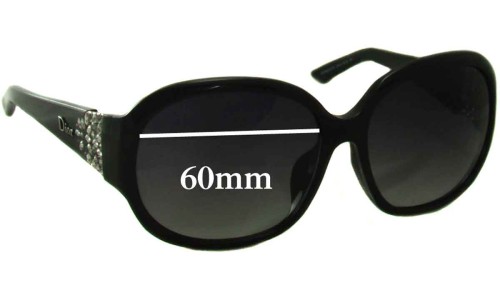 Sunglass Fix Lentes de Repuesto para Christian Dior Delicacy - 60mm Wide Sunglass Fix Lentes de Repuesto para Christian Dior Delicacy - 60mm Wide