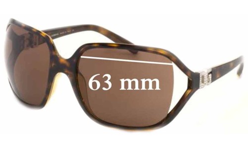 Sunglass Fix Replacement Lenses for Dolce & Gabbana DG6007B - 63mm Wide 