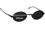 Sunglass Fix Lentilles de Remplacement pour Dolce & Gabbana DG6013 - 45mm Wide 