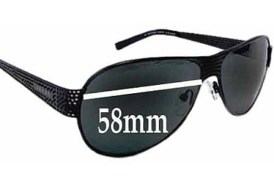 Prada SPR53I Lentilles de Remplacement 58mm wide 