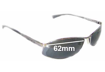 Arnette AN3036 Lentes de Repuesto 62mm wide 