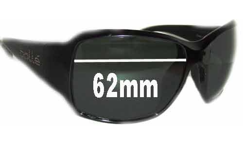 Sunglass Fix Replacement Lenses for Bolle Queen - 62mm Wide 