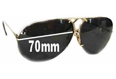 Carrera SHTS6482 Replacement Lenses 70mm wide 
