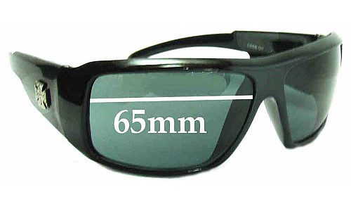 Sunglass Fix Lentes de Repuesto para Chopper 240 - 65mm Wide 
