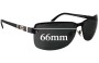 Sunglass Fix Replacement Lenses for Gucci GG4235/F/S - 66mm Wide 
