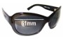Sunglass Fix Replacement Lenses for Morrissey Jackie Oh! - 61mm Wide 