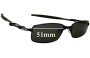 Sunglass Fix Lentilles de Remplacement pour Oakley Coilover OX5043 - 51mm Wide 