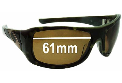 Oakley Sideways Ersatzlinsen 61mm wide 
