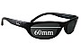 Sunglass Fix Replacement Lenses for Ray-Ban RAJ1566AA - 60mm Wide 