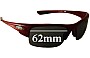 Sunglass Fix Replacement Lenses for Revo RE4046 Chasm - 62mm Wide 