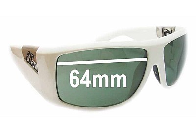 Rip Curl Phantoms Replacement Lenses 64mm wide 