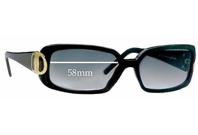 Salvatore Ferragamo 2065 Lentes de Repuesto 58mm wide 