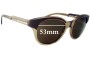 Sunglass Fix Replacement Lenses for Stella McCartney SM4030 - 53mm Wide 