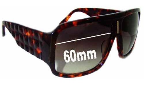 Sunglass Fix Replacement Lenses for Tsubi Padgett - 60mm Wide Sunglass Fix Replacement Lenses for Tsubi Padgett - 60mm Wide
