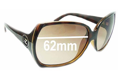 Von Zipper Trudie Ersatzlinsen 62mm wide 