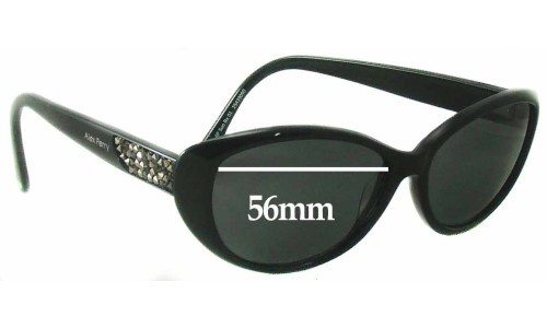Sunglass Fix Lentilles de Remplacement pour Alex Perry AP Sun Rx 01 - 56mm Wide 