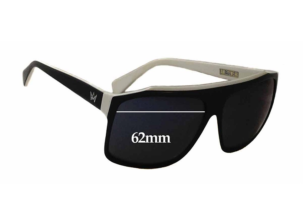Sunglass Fix Replacement Lenses for AM Eyewear Alex - 62mm Wide Sunglass Fix Replacement Lenses for AM Eyewear Alex - 62mm Wide