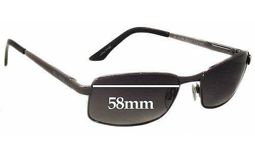 Sunglass Fix Lentes de Repuesto para Bill Bass Norton - 58mm Wide 