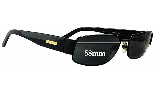 Sunglass Fix Lentes de Repuesto para Bill Bass Snowy - 58mm Wide 