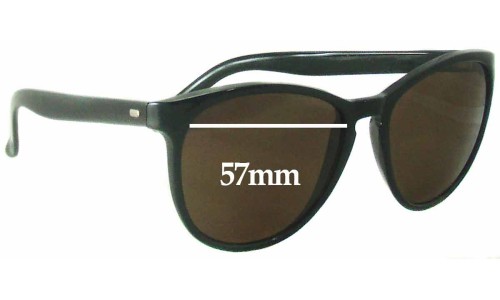 Bolle IREX 100 Unknown Model Ersatzlinsen 57mm wide 