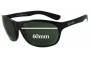 Sunglass Fix Replacement Lenses for Bolle Tiger Snake 2 - 60mm Wide 