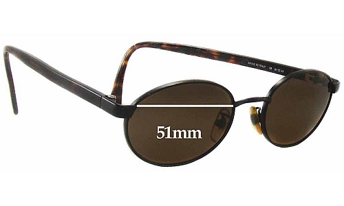 Sunglass Fix Replacement Lenses for Calvin Klein CK235S - 51mm Wide 