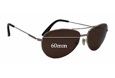 Carrera 69S Lentilles de Remplacement 60mm wide 