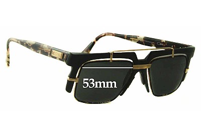 Cazal Mod 873 Replacement Lenses 53mm wide 