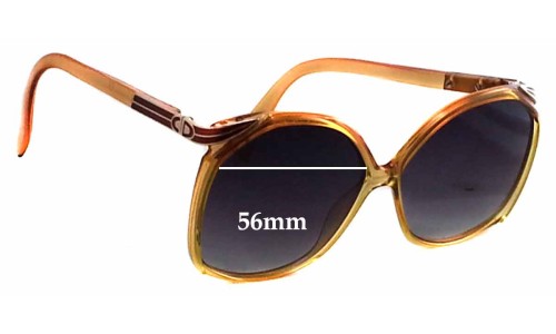 Christian Dior 2104 Replacement Lenses 56mm wide 