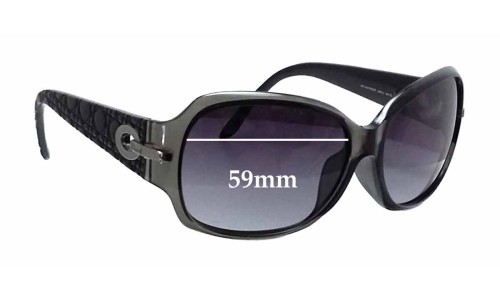 Sunglass Fix Ersatzgläser für Christian Dior My Lady - 59mm Wide 