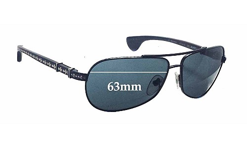Sunglass Fix Lentilles de Remplacement pour Chrome Hearts The Beast I - 63mm Wide 