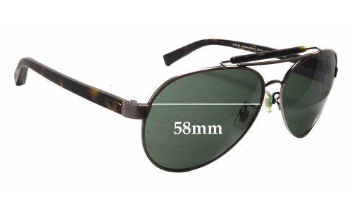 Sunglass Fix Ersatzgläser für Coach HC7020 Harrison - 58mm Wide 