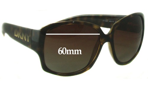 Sunglass Fix Ersatzgläser für DKNY DY4069 - 60mm Wide 