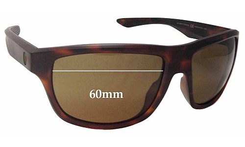 Sunglass Fix Lentilles de Remplacement pour Dragon Haunt - 60mm Wide 