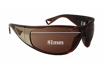 Emporio Armani EA9419/S Replacement Lenses 81mm wide 
