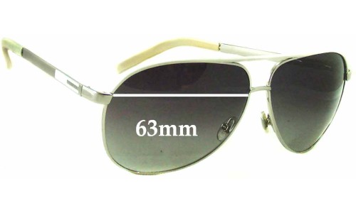 Sunglass Fix Ersatzgläser für Gucci GG1827/S - 63mm Wide 
