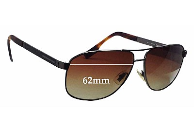 Hugo Boss 0448/F/S Replacement Lenses 62mm wide 