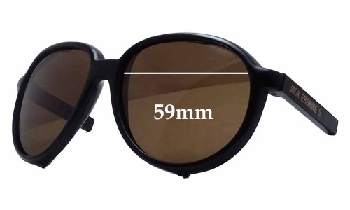 Sunglass Fix Ersatzgläser für Jack Erskine's Radar - 59mm Wide 